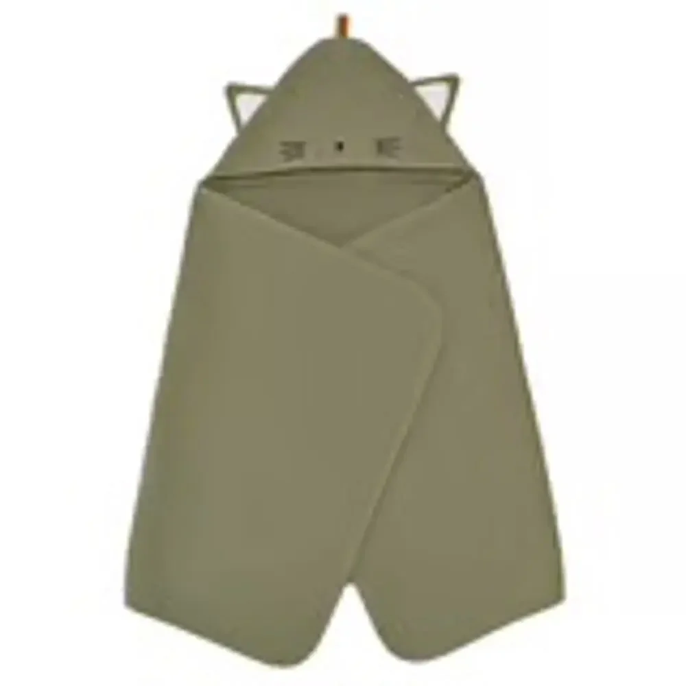 KEA GULDVÄVARE Wrap Your Baby in GOTS-Certified Organic Cotton Hooded Baby Towel